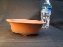 Load image into Gallery viewer, Unglazed bonsai pot- small oval
