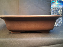 Load image into Gallery viewer, Unglazed bonsai pot- Shallow square zisha pot
