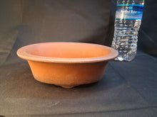 Load image into Gallery viewer, Unglazed bonsai pot- small oval

