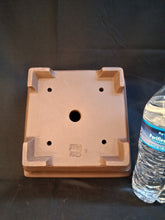 Load image into Gallery viewer, Unglazed bonsai pot- square
