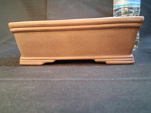 Load image into Gallery viewer, Unglazed bonsai pot- Zisha rectangular

