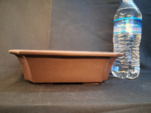Load image into Gallery viewer, Unglazed bonsai pot - rectangular quince
