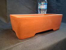 Load image into Gallery viewer, Unglazed Bonsai pot-Red clay Hongni rectangular
