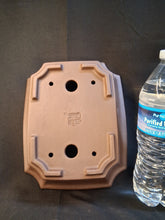 Load image into Gallery viewer, Unglazed bonsai pot - rectangular quince
