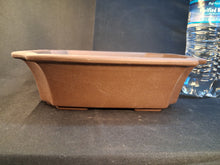 Load image into Gallery viewer, Unglazed bonsai pot - rectangular quince
