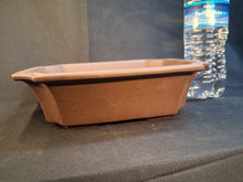Load image into Gallery viewer, Unglazed bonsai pot - rectangular quince
