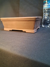 Load image into Gallery viewer, Unglazed bonsai pot- Zisha rectangular
