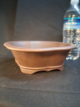 Load image into Gallery viewer, Unglazed Bonsai Pot - Quince rounded.
