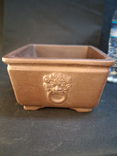 Load image into Gallery viewer, Unglazed Bonsai Pot - Foo Dog
