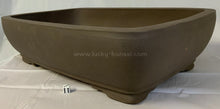Load image into Gallery viewer, 24 Unglazed Bonsai Pots Rounded Rectangular
