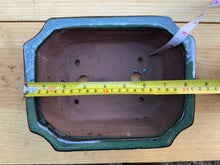 Load image into Gallery viewer, 8&quot; Glazed Ceramic Bonsai Pots.  Several Styles.
