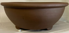 Load image into Gallery viewer, Unglazed Bonsai Pots Round Yixing Clay~ Choose from 22&quot;, 17&quot;, &amp; 13&quot; Pick up/local delivery or freight only
