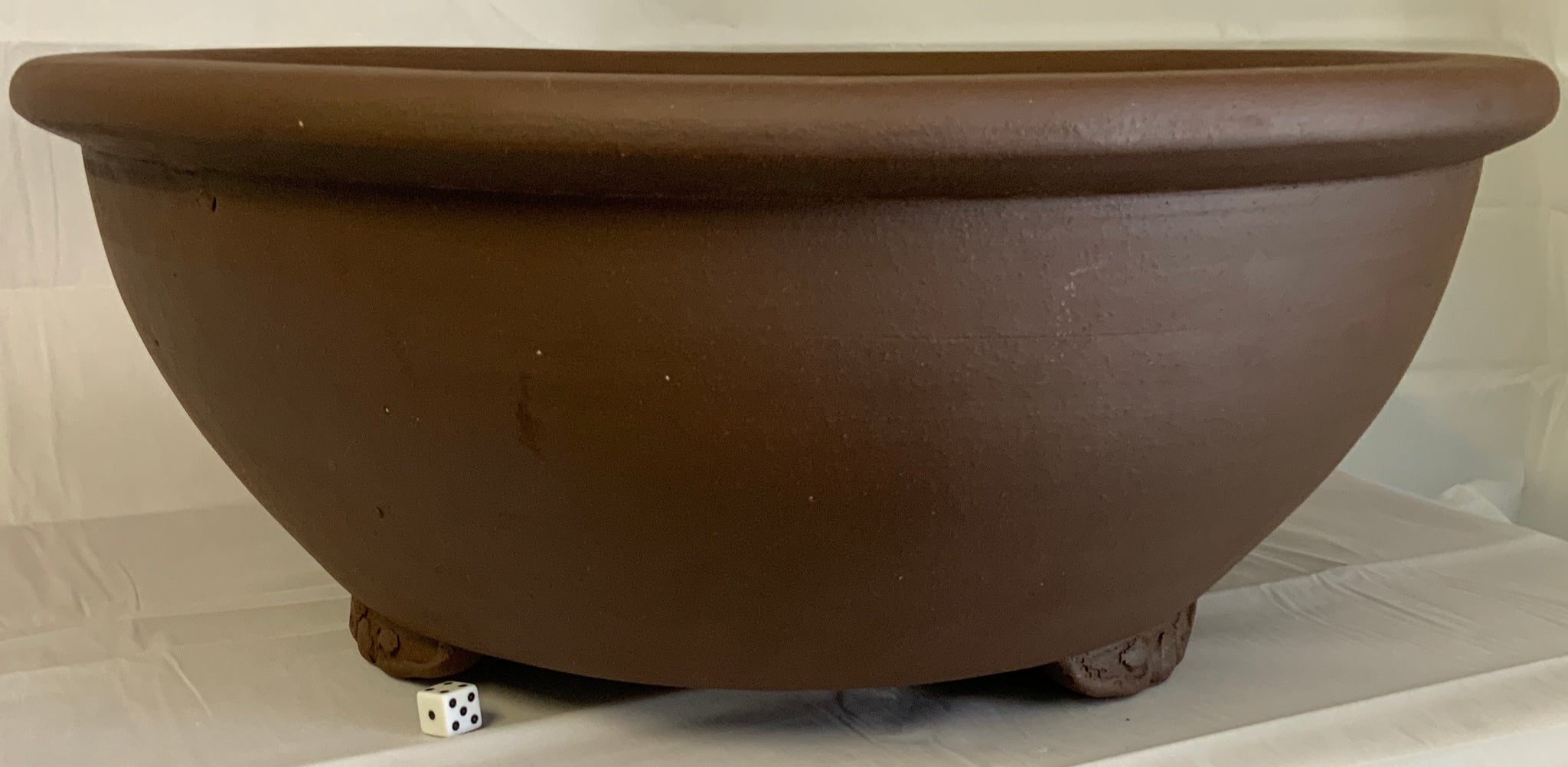 clay bonsai pot Unglazed Bonsai Pots Round Yixing Clay~ Choose from 22